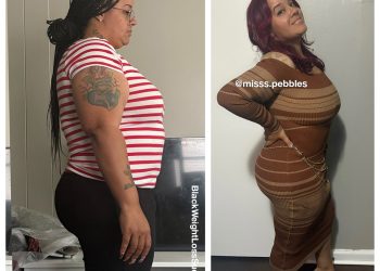 Pebbles lost 21 pounds – Black Weight Loss Success