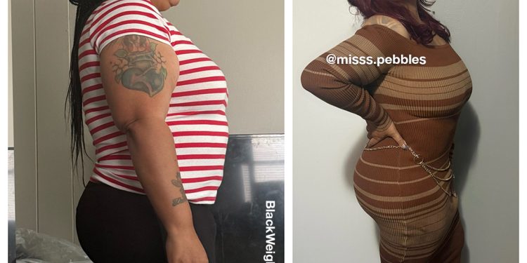 Pebbles lost 21 pounds – Black Weight Loss Success