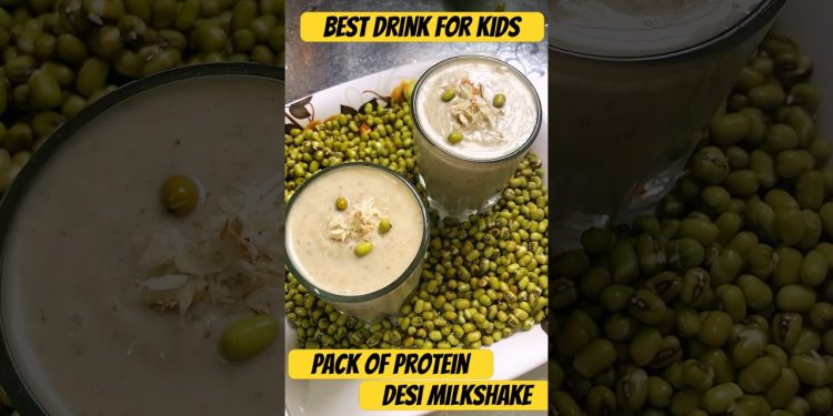 ✨”green moong dal milkshake”best drink for summer”#pachaipayaru #healthydrink#wakawaka