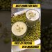 ✨”green moong dal milkshake”best drink for summer”#pachaipayaru #healthydrink#wakawaka