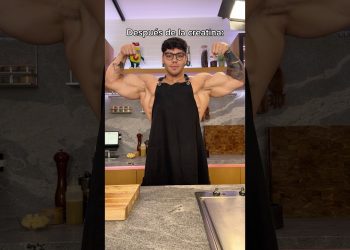 Antes Vs. Después de la Creatina #fitness