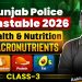 Punjab Police Constable 2026 | Health & Nutrition| Macronutrients: carbo, protein & fat | Ankit Rana