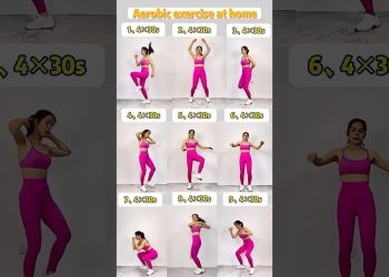 Aerobic Exercise At Home #fitness #homeworkout #aerobic