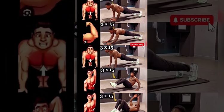 “No Gym, Big Chest & Arms – Home Workout Routine #shortvideo