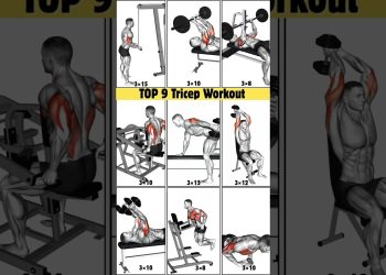 9 Powerfull Tricep Workout to Transform Arms| #workout #tricepsworkout