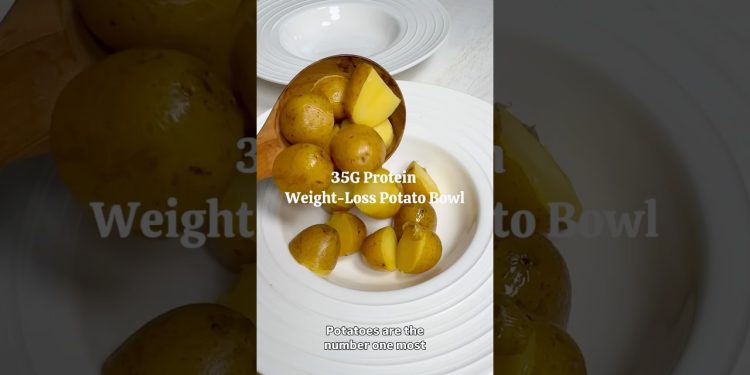 WEIGHT-LOSS POTATO BOWL 35G PROTEIN. Antioxidants, fiber, and resist starch loaded bowl with leucine