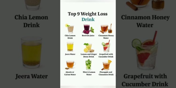 Top 9 Weight Loss Drink #weightloss #drink #fatloss #bestfood #protein #vitamin #shorts #trending