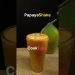Papaya milkshake recipe | Milkshake recipe | Healthy smoothie at home