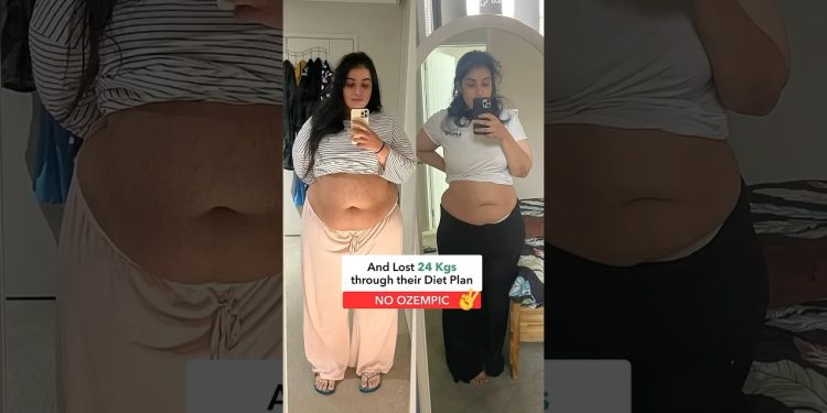 24 Kgs 😲 Lost +Full Body Transformation #diet #weightloss#postpartum