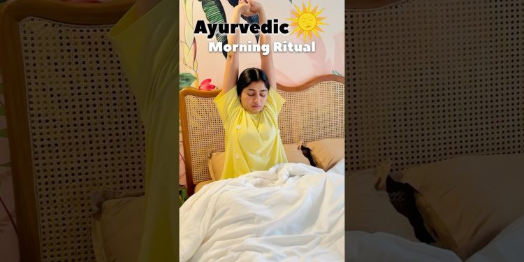 Ayurvedic Morning Rituals 🌞 #ayurveda #ayurvediclifestyle #morningroutine #morningmotivation #yoga
