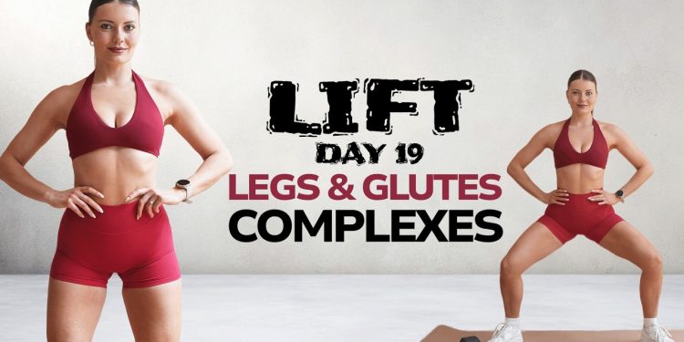 30 MIN LEGS & GLUTES STRENGTH WORKOUT TO BUILD MUSCLE- Lower Body Complexes