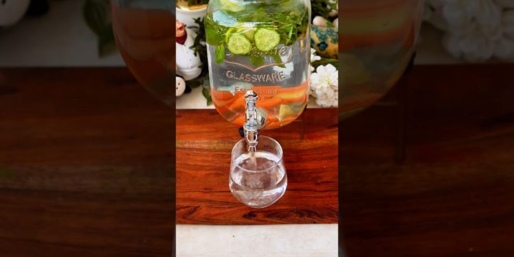 Detox Water Benefits! | Refreshing & Healthy Drink for Weight Loss & Glowing Skin #detoxwater