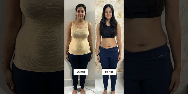 76 kgs – 59 kgs Belly Fat loss Journey (Full Body Transformation)