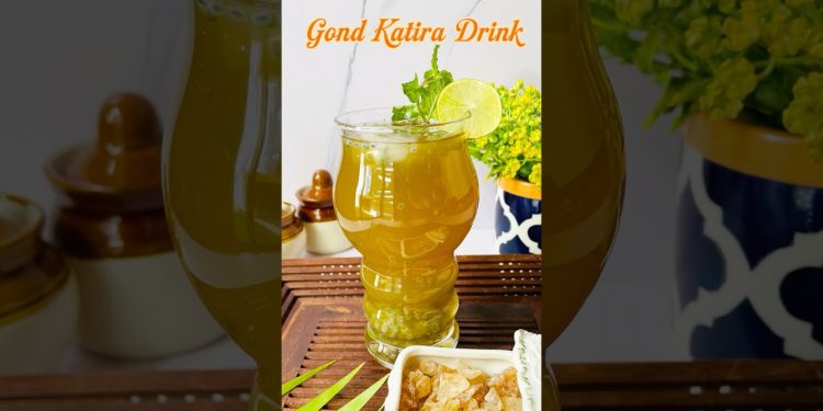 Super Healthy Drink For Summer | Gond Katira Drink #viral #trending #healthy