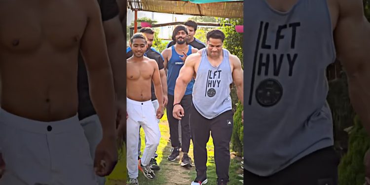 Squad🔥 100Kg Musclemass In One Frame😱 #shorts #fitness #motivation #vipindesifitness