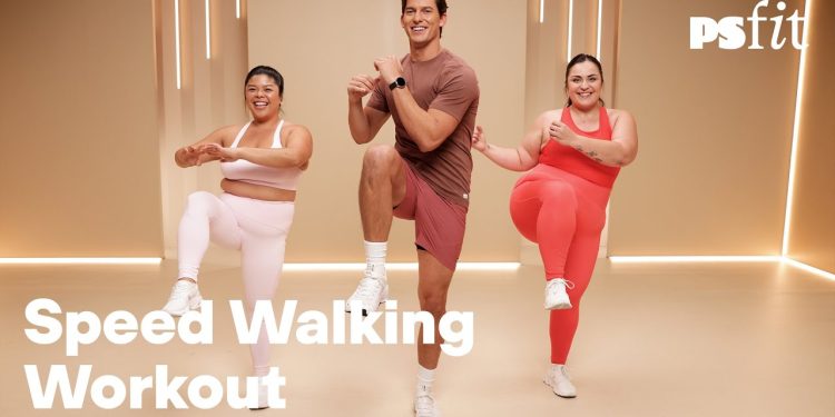 30-Minute Speed Walking Workout with Tanner Courtad