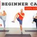 Low impact, beginner, fat burning, home cardio workout. ALL standing!