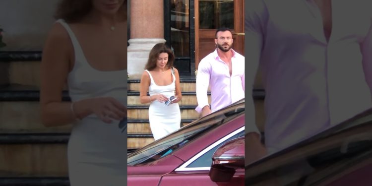 Billionaire couple leaving Hotel de Paris #billionaire #monaco #luxury #trending #lifestyle #fyp