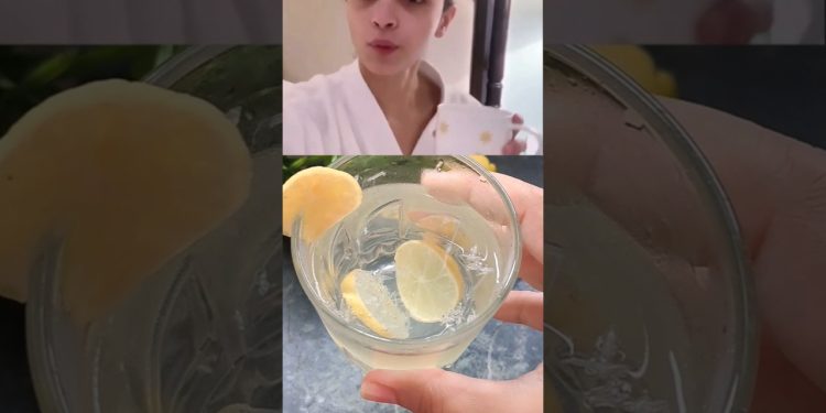 Alia Bhatt's Favourite Morning Drink | #shorts #ytshorts #foodieritika #lemondrink #aliabhatt