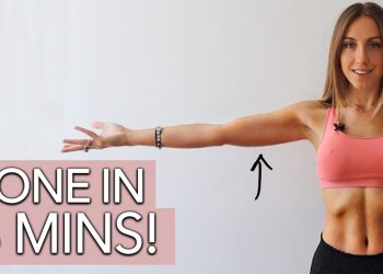 Tone Your Arms Workout – No Equipment (QUICK + INTENSE)