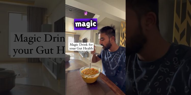 One magic drink for gut health #probiotics #probiotic #buttermilk how to improve digestive system