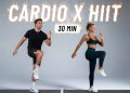 30 MIN CARDIO HIIT WORKOUT – ALL STANDING – Full Body, No Equipment, No Repeats