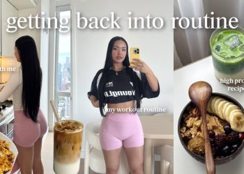 getting back into my fitness routine 🌱 what I eat, high protein meals + how I stay consistent!