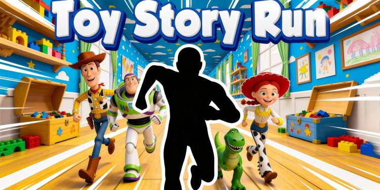 TOY STORY RUN Immersive Interactive Warm Up | Full Body Workout | Viral Interactive Game