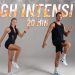 20 Min Standing HIIT Workout For Fat Burn & Cardio (No Equipment, No Repeats)