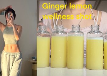 WHAT I DRINK EVERY MORNING for glowing skin, flat stomach | 디톡스 레몬진저샷 만들기