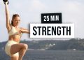 25 MIN STRENGTH WORKOUT – Full Body With Weights, No Jumping, Dumbbell Workout At Home