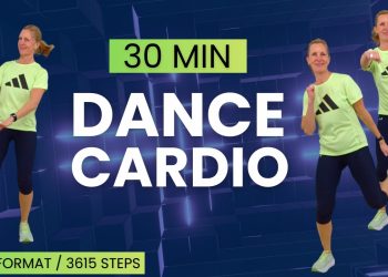 30-Minute Walking Dance Workout | Fun, Low Impact Cardio At Home!
