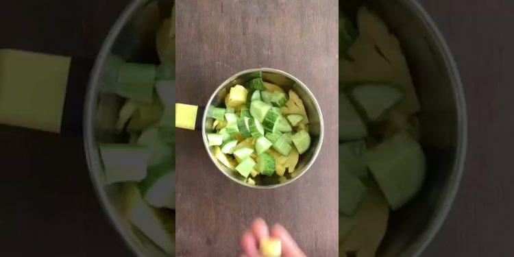 Weight Loss and Detox Juice | Pineapple Cucumber Juice