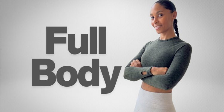 20 minute Full Body Dumbbell Strength Workout | TONE & SHAPE