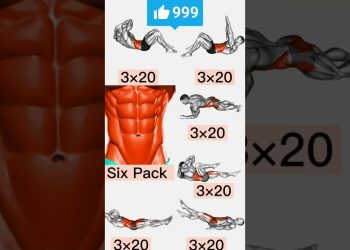 5 Minuten Sixpack Workout für Zuhause – Extrem Effektiv! #workout #fitness #status