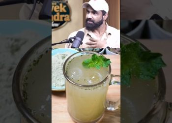 Nitesh Soni's SURPRISING Healthy Alternative to Fizzy Drinks! #shorts #easyrecipe