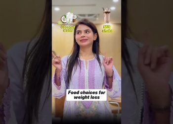 Weight loss isn’t about eating less, it’s about eating right  #AyeshaNasir