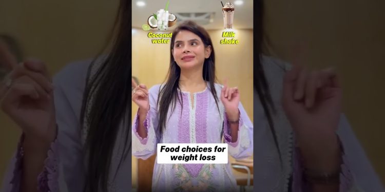 Weight loss isn’t about eating less, it’s about eating right  #AyeshaNasir