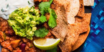 One-Pot Vegan Sweet Potato and Quinoa Chilli