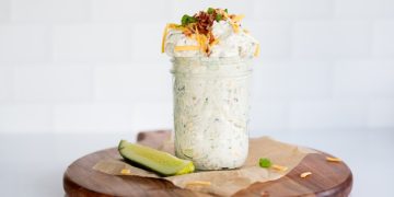 Dill Pickle Dip (With Clean Ingredients)