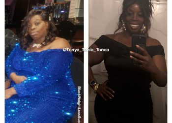 Tonya lost 70 pounds – Black Weight Loss Success
