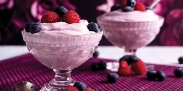 Vegan Raspberry Mousse