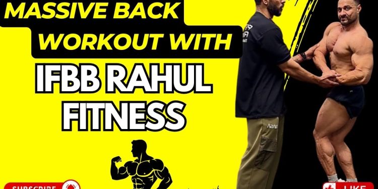 WORKOUT WITH IFBB PRO RAHUL💪