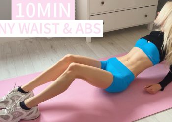 10MIN TINY WAIST & ABS// FLAT STOMACH & SMALL WAIST WORKOUT// WORKOUT AT HOME