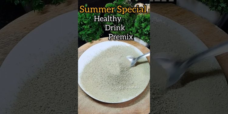 Healthy Drink Premix By Nitesh Soni Sir #food #ayurved #recipe #shortsfeed #viral #summerdrink