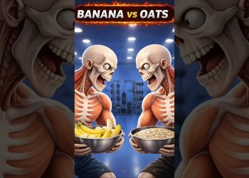 Banana VS Oats Kaun Hai Jyada Powerful? #fitness #Shorts