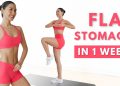 15 MIN STANDING FLAT STOMACH WORKOUT 🔥 BURN LOWER BELLY FAT (NO EQUIPMENT)