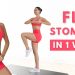 15 MIN STANDING FLAT STOMACH WORKOUT 🔥 BURN LOWER BELLY FAT (NO EQUIPMENT)