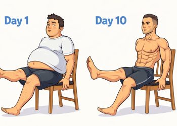 5 Min 5 Seated Exercises To Make Belly Fat CRY HARD