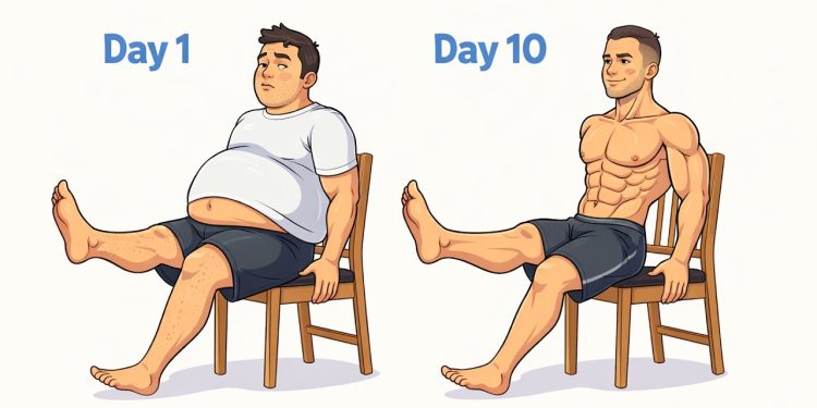 5 Min 5 Seated Exercises To Make Belly Fat CRY HARD